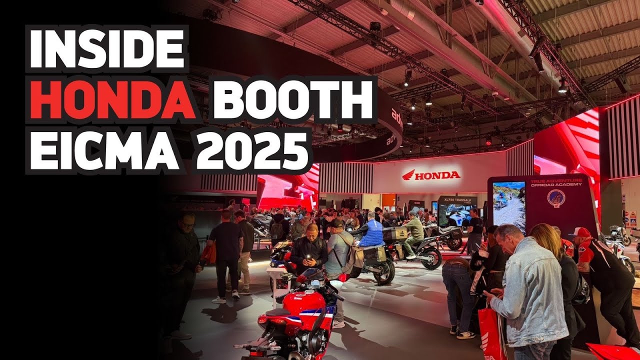 Inside the Honda Booth at EICMA 2025 | First Look at the New Viiir 900 and Full Lineup