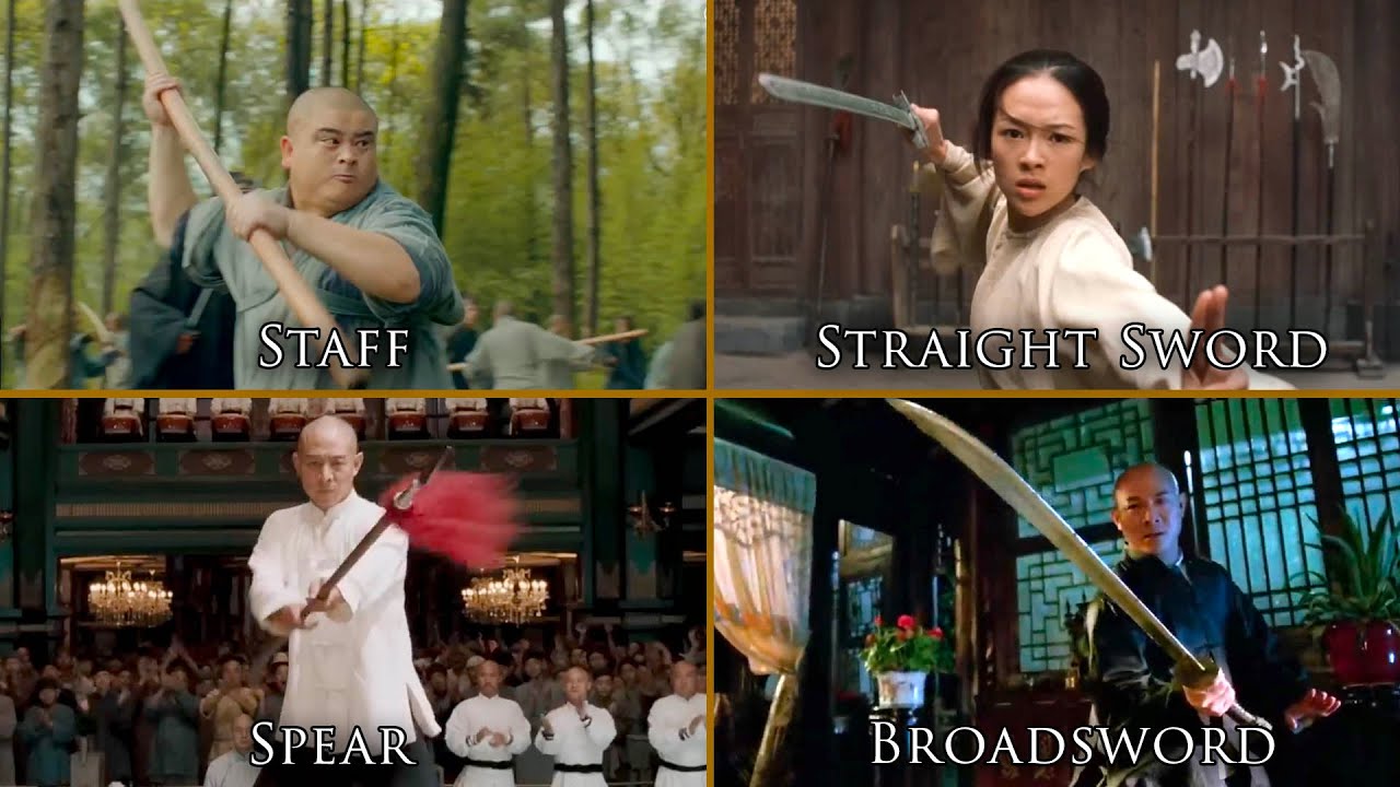 The 4 Most Important KUNG FU WEAPONS Explained