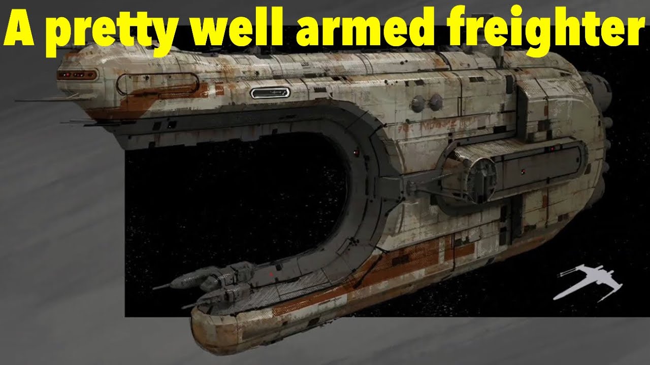 The Ralltiiri light freighter | it was unfortunately super slow