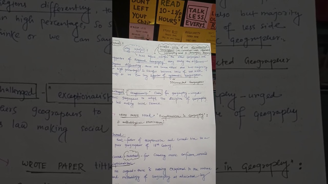 Areal Differentiation Explained: Hartshorne & Schaefer&rsquo;s Geographic Clash