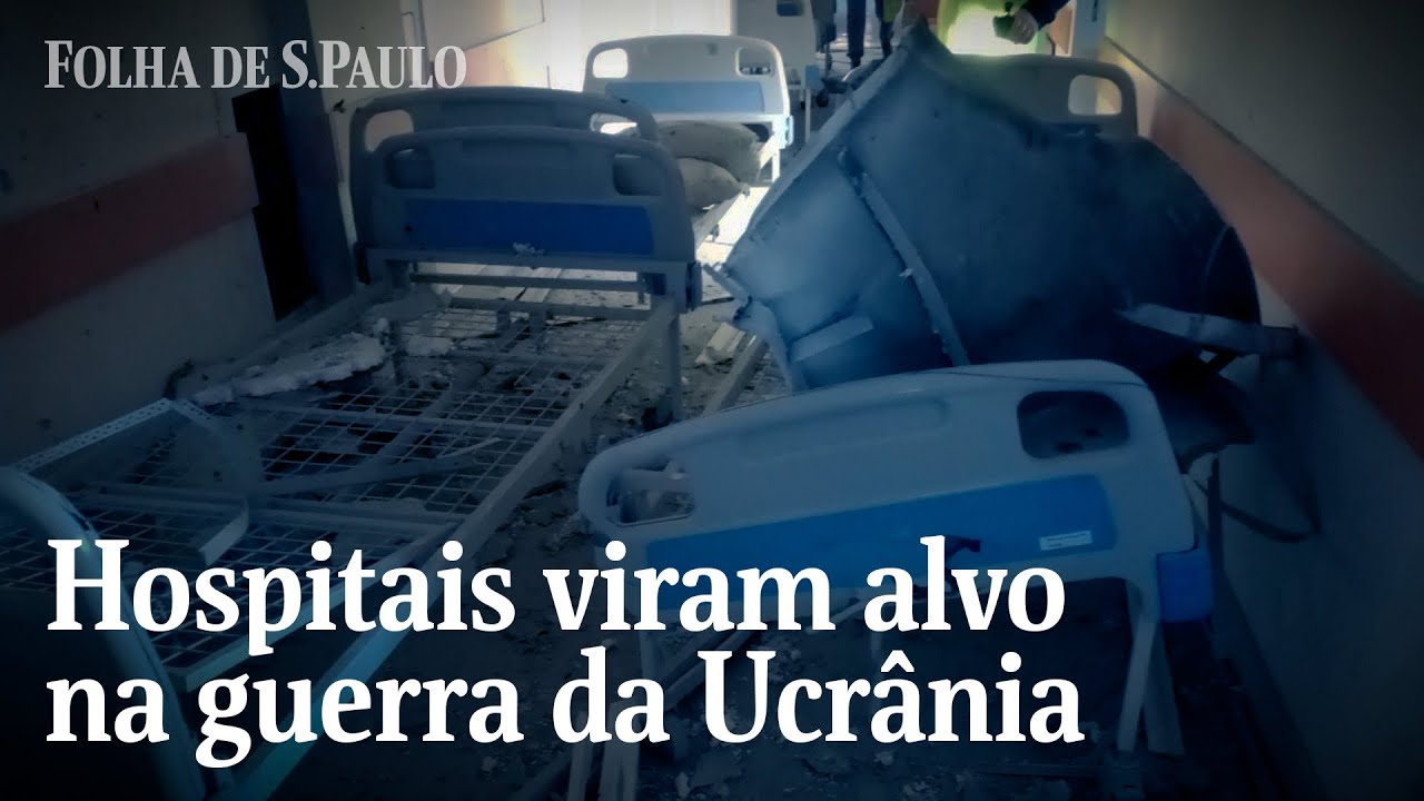 Ataques a hospitais civis deixam feridos sem assistência médica na Ucrânia | CENAS DA GUERRA