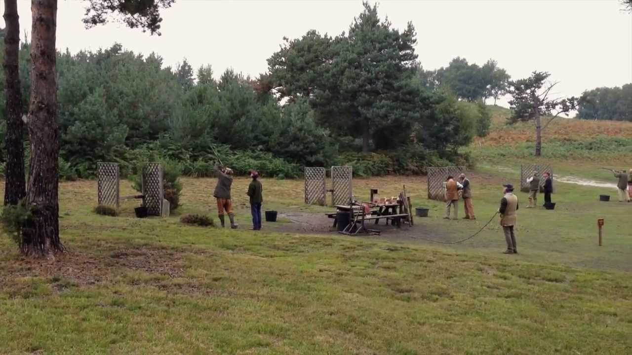 Incredible simulated game clay shooting experiences at Bisley Shooting Ground