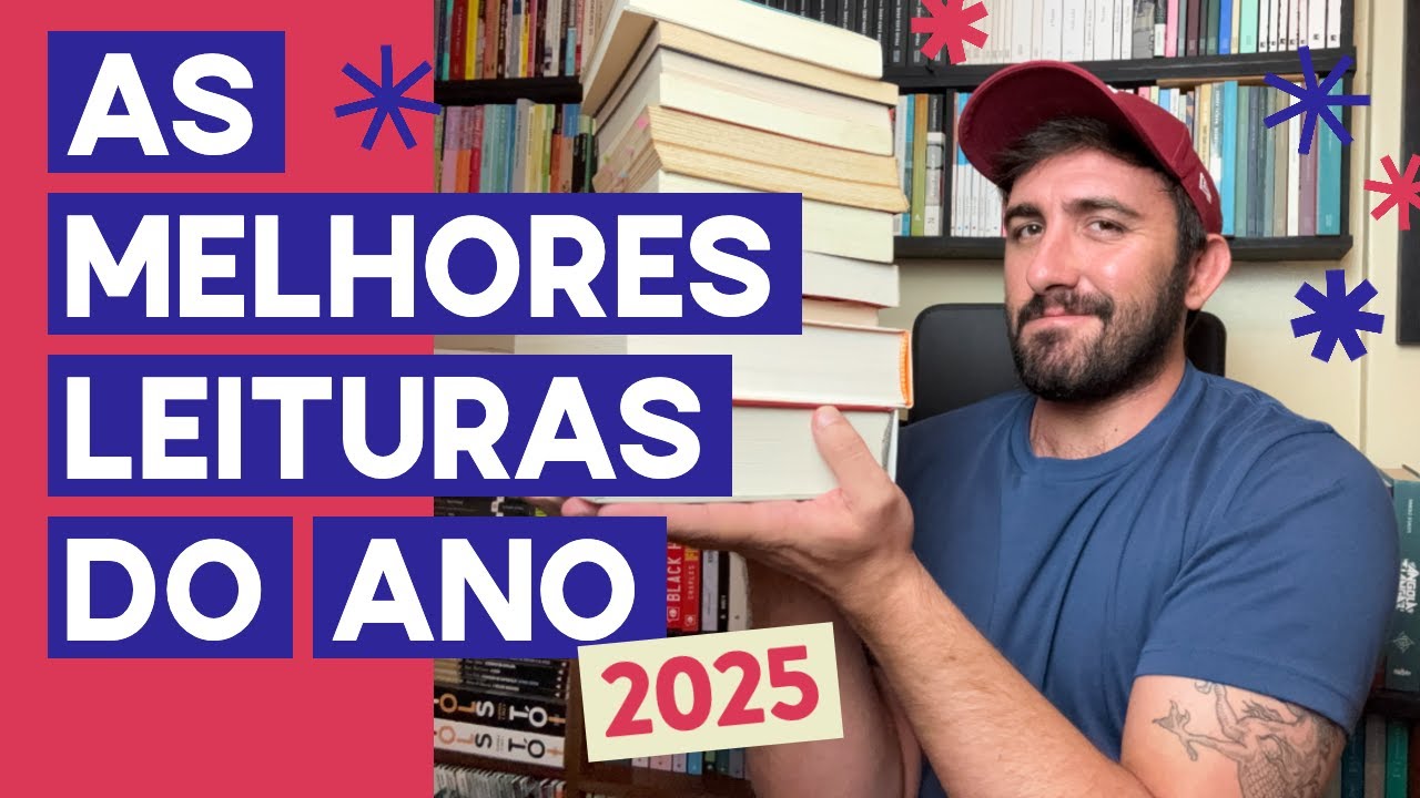 AS 10 MELHORES LEITURAS de 2025! - (e de bônus: o livro que foi a grande decepção do ano)