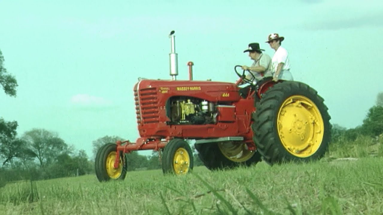 Дизельный трактор Massey Harris 444 1957 года выпуска – большая находка для канадского коллекцион...