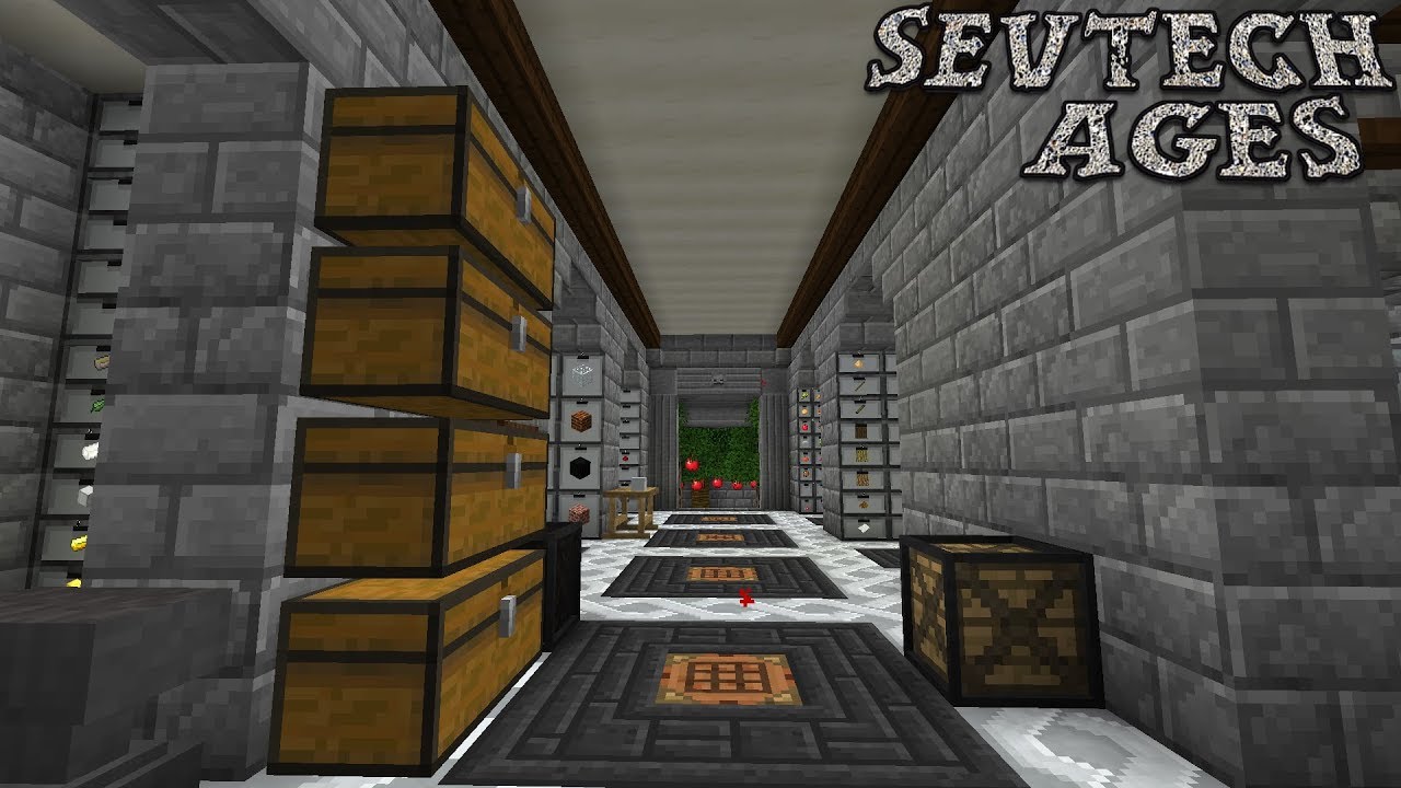 Final Server Base Tour  : SevTech Ages Lp Ep #69 Minecraft 1.12