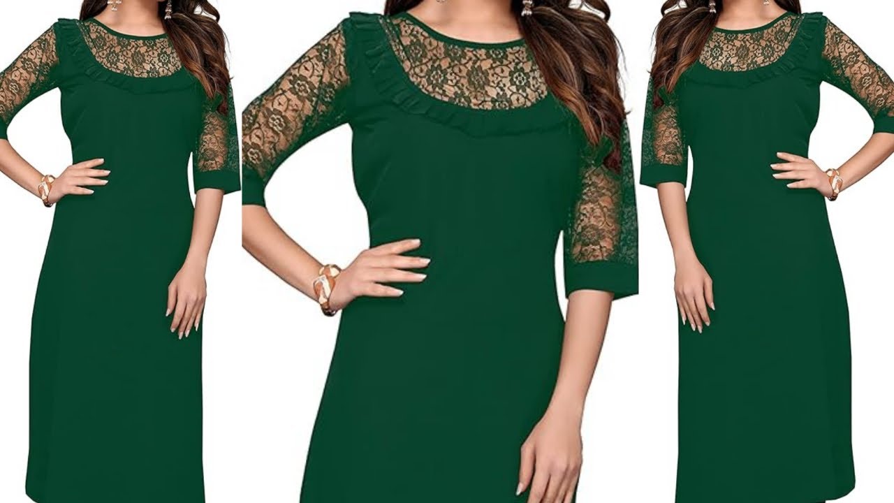 net kurti cutting and stitching | net kurti design|नेट कुर्ती कटींग और सिलाई|designer Kurti cutting