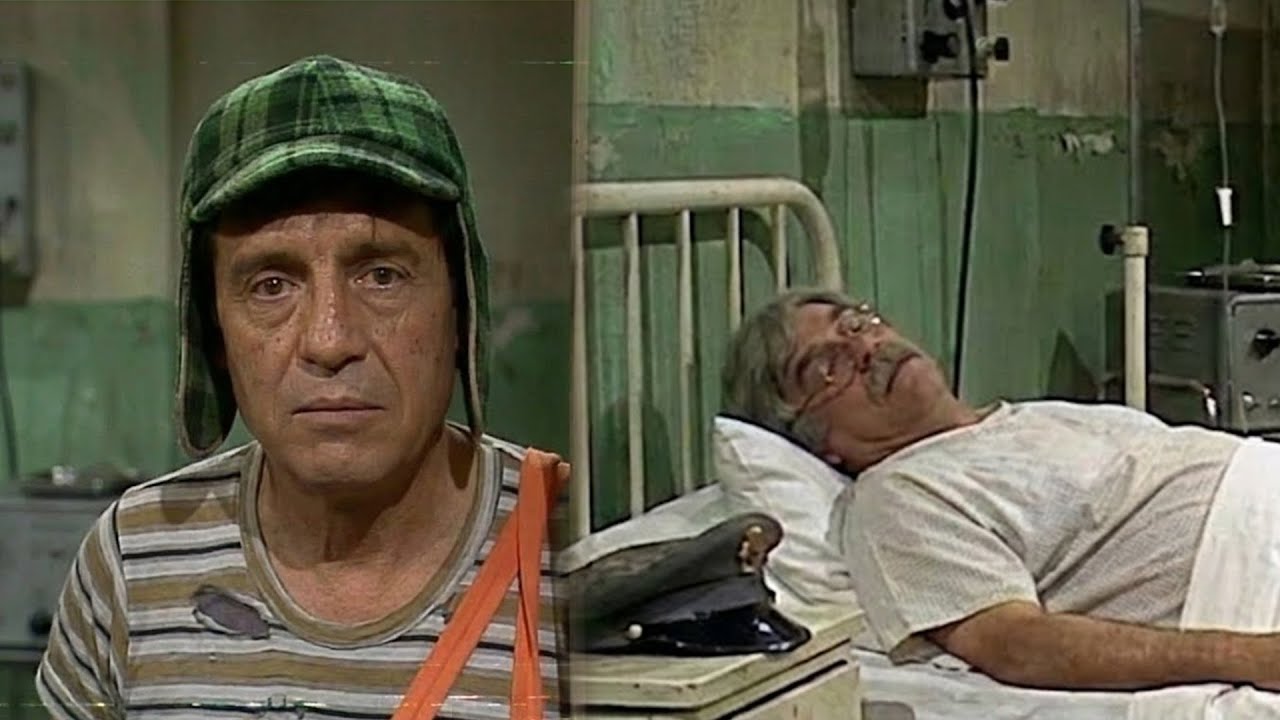Chaves visita Jaiminho no hospital