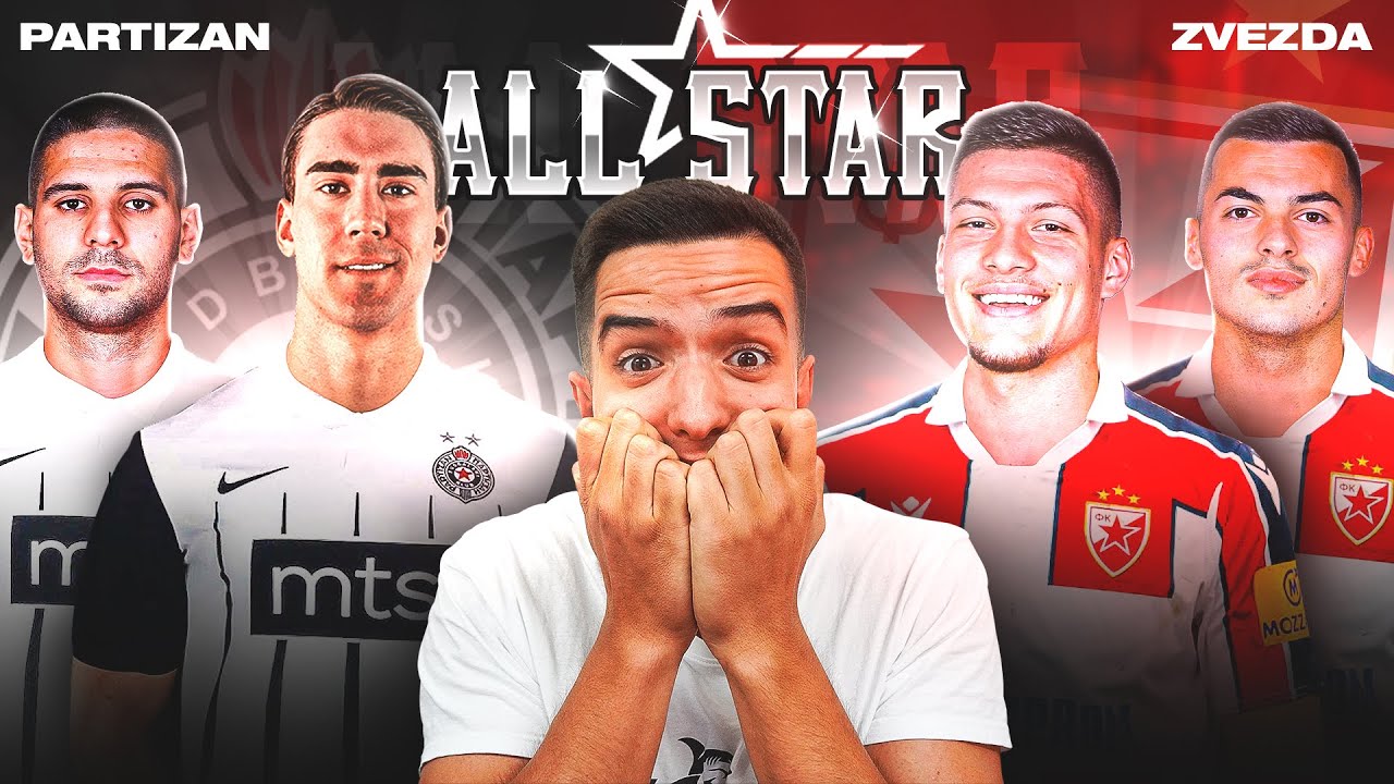 PARTIZAN VS ZVEZDA *ALLSTAR!* VECITI DERBI FIFA 22!