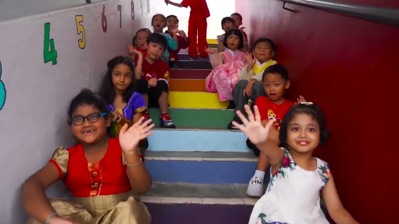 Joget dance by the students.