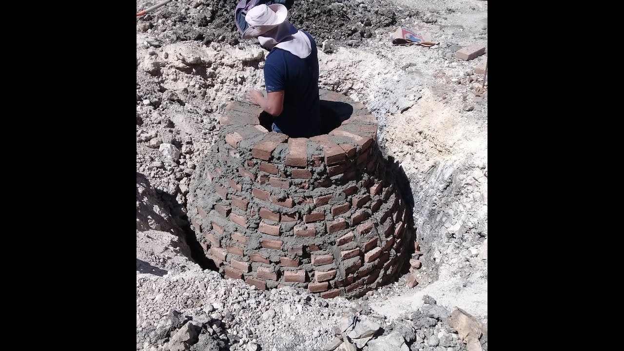 construcción de pozos de visita