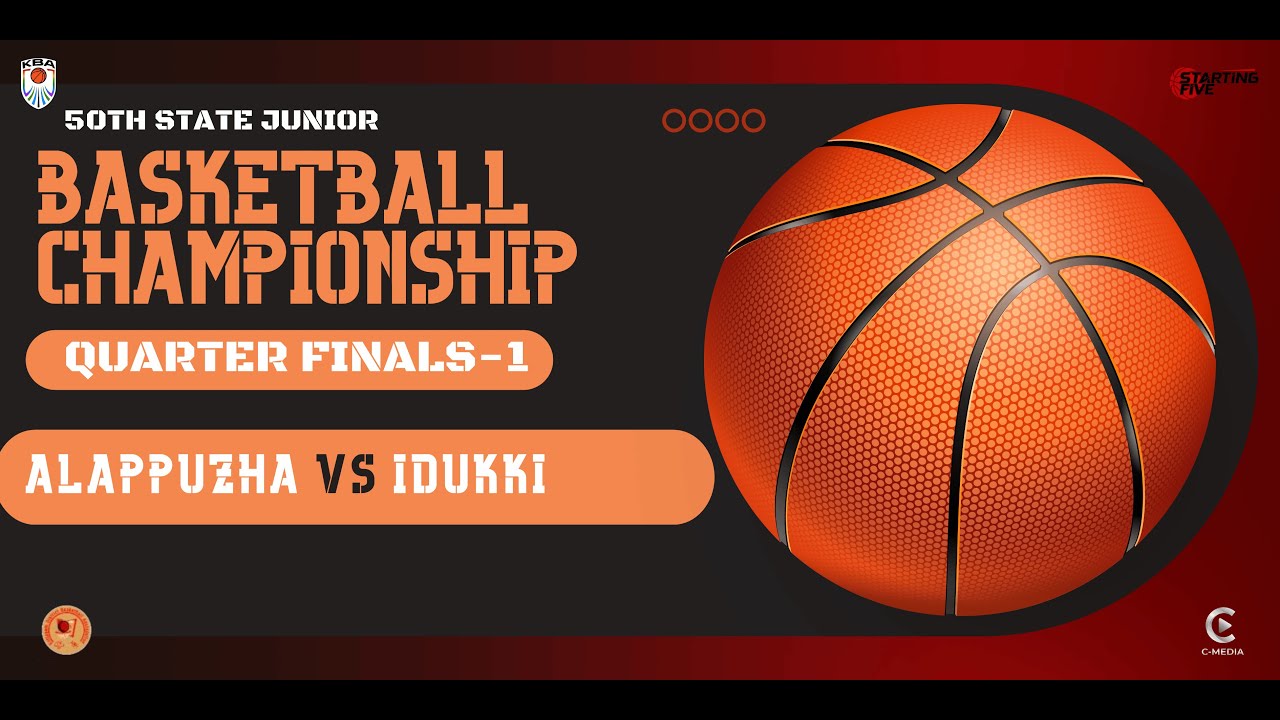 ALAPPUZHA VS IDUKKI, QUARTER FINALS, 50TH JUNIOR STATE BASKETBALL FOR MEN AND WOMAN 2026