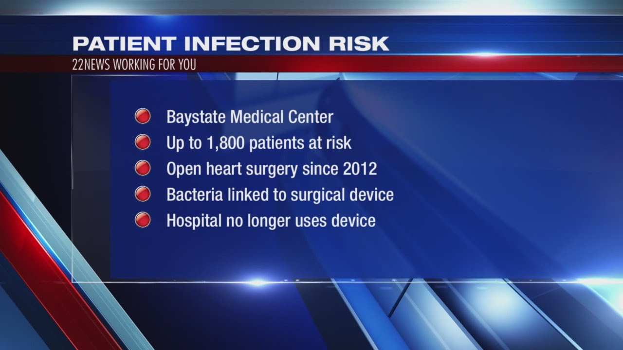 Baystate notifying open-heart surgery patients of infection risk