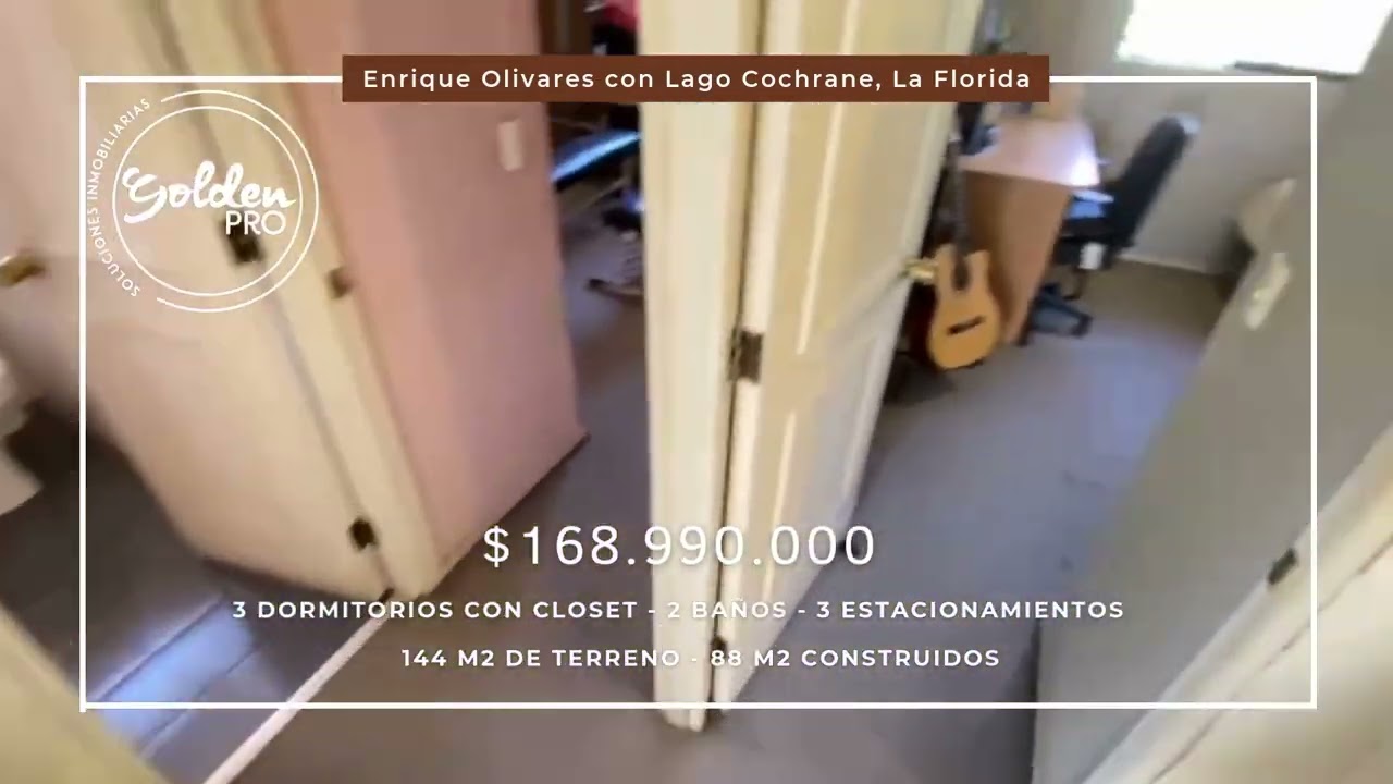 Enrique Olivares con Lago Cochrane, La Florida
