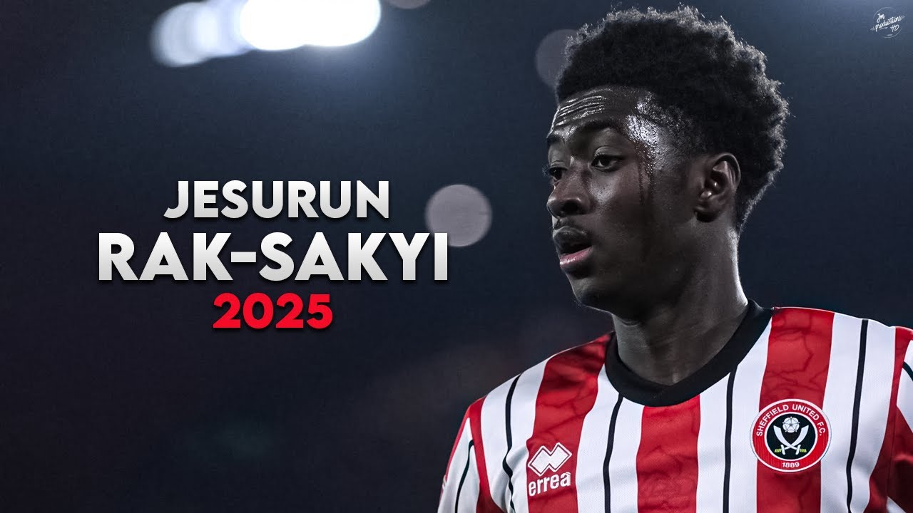 Jesurun Rak-Sakyi 2025 - Crazy Skills, Assists & Goals - Sheffield United | HD