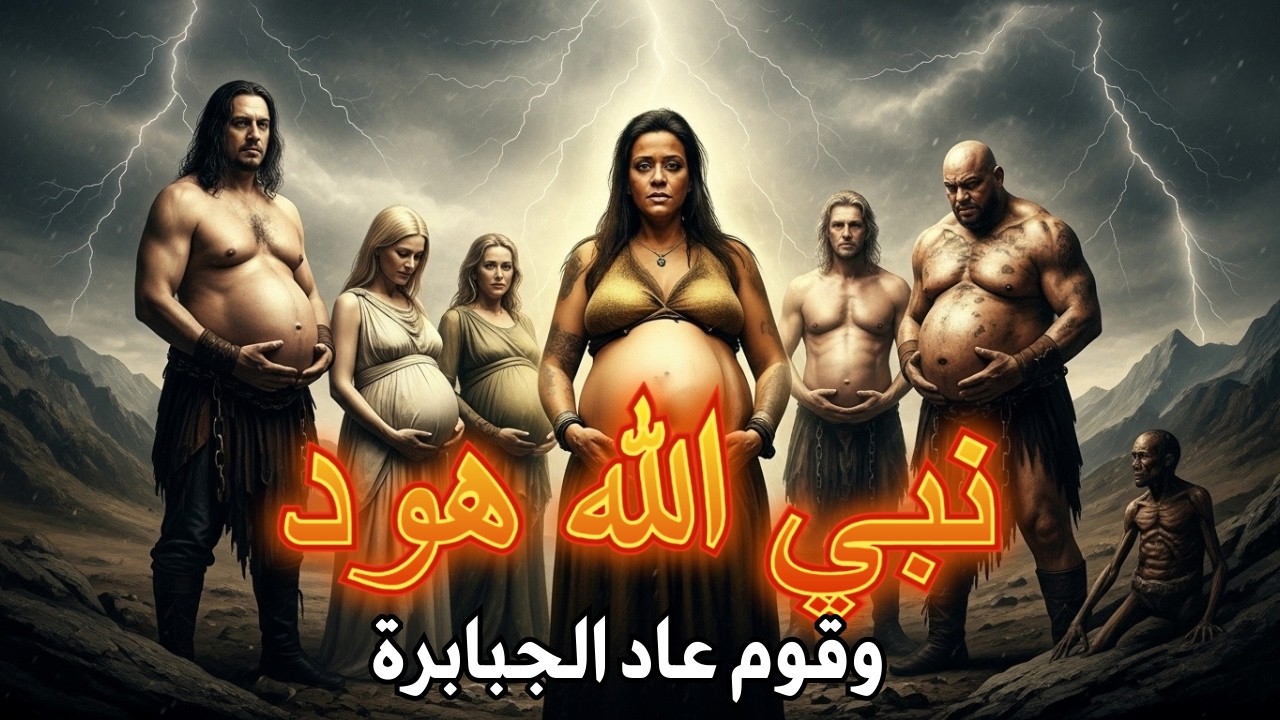 قصص القرآن - قصة نبى الله هود عليه السلام مع قوم عاد الجبارين أضخم وأقوى البشر ونهايتهم المرعبة