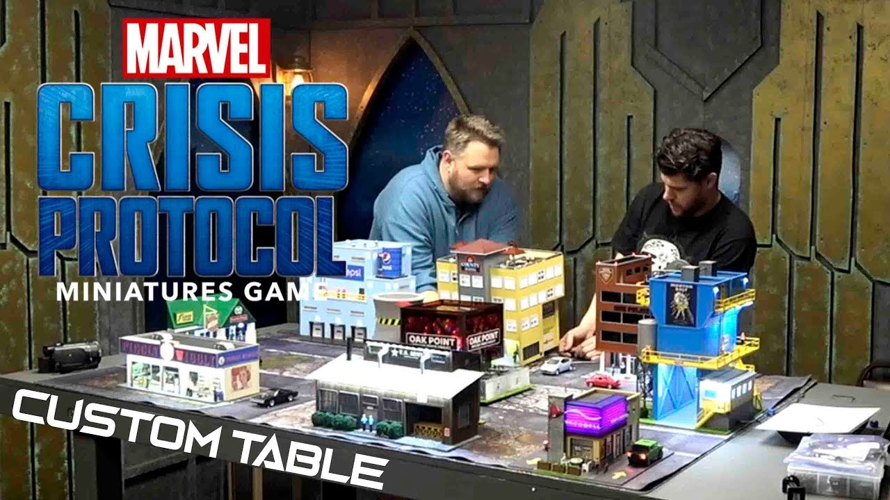 Marvel Crisis Protocol Amazing Custom Table