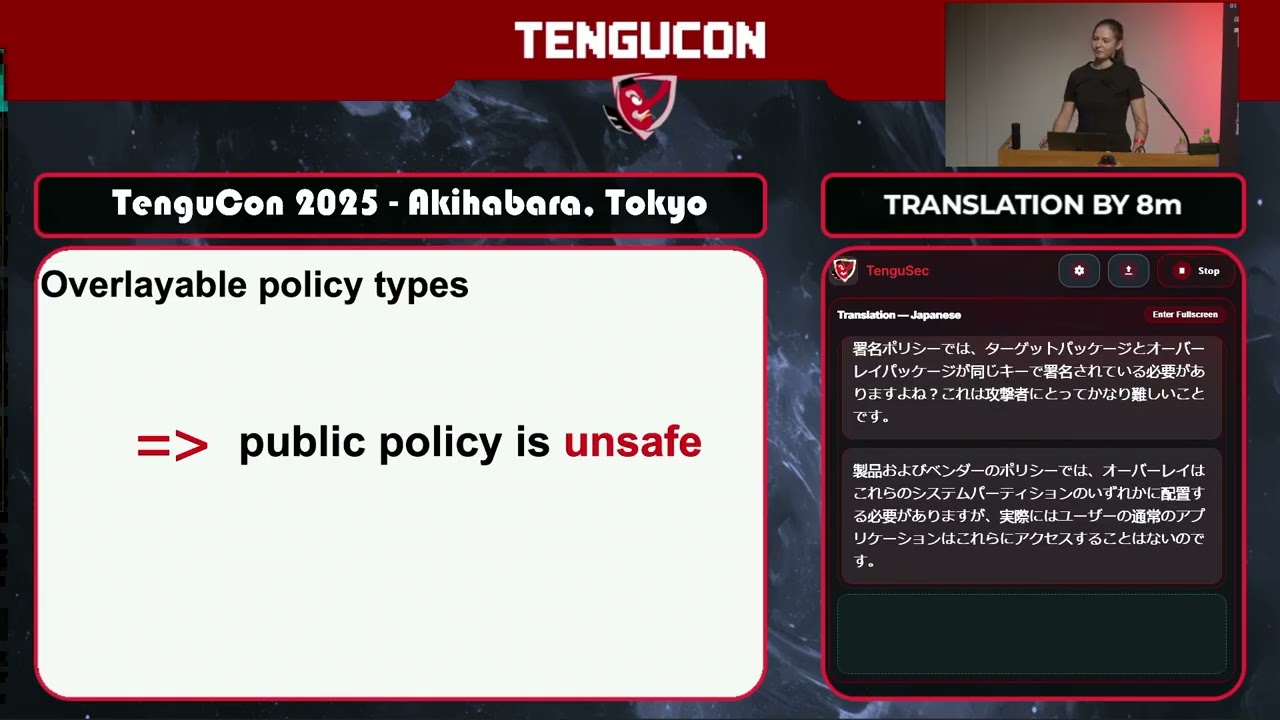 TenguCon 2.0 - Pwned on the Road - Alena Skliarova