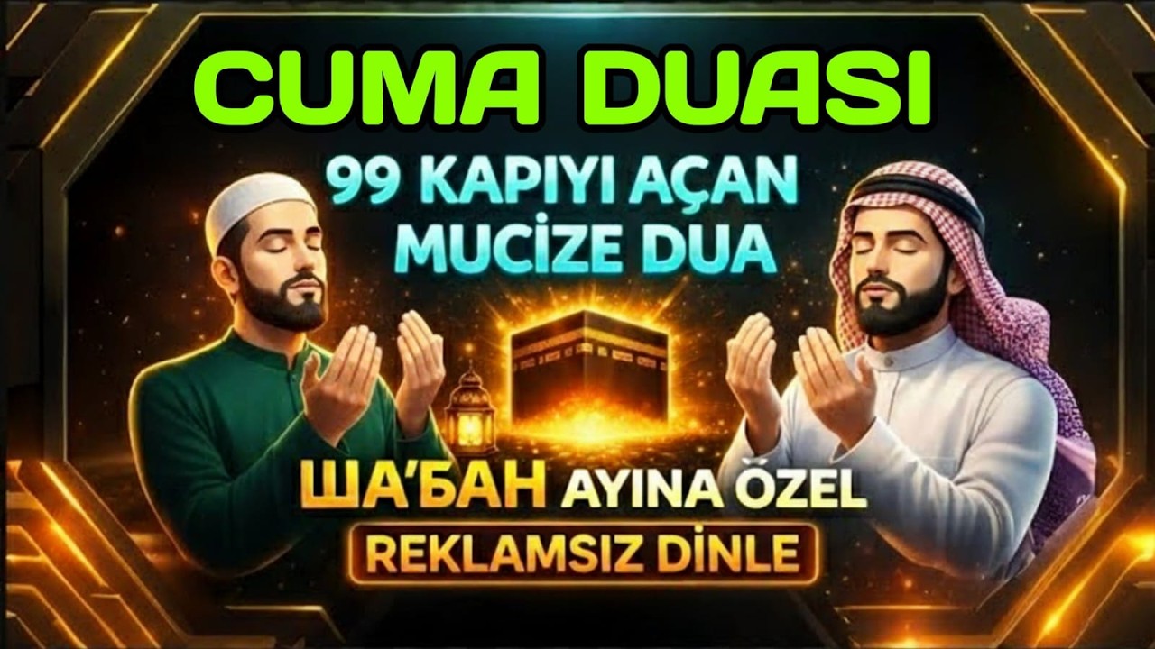 🤲 CUMA DUASI – YENİ HAFTAYA BEREKETLE BAŞLA, DUALARIN KABUL OLSUN – NİYET ET VE DİNLE