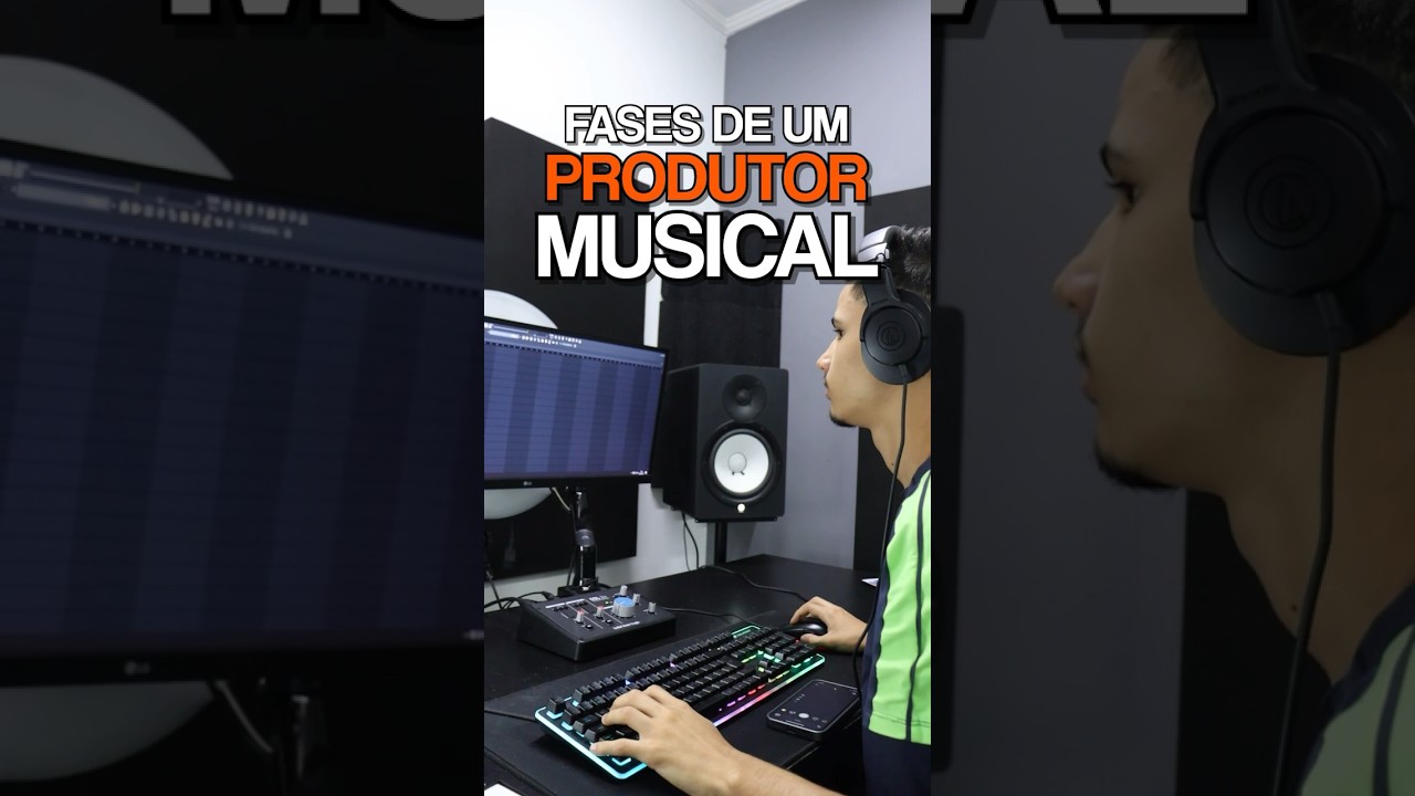 Fases de um produtor musical 🥭