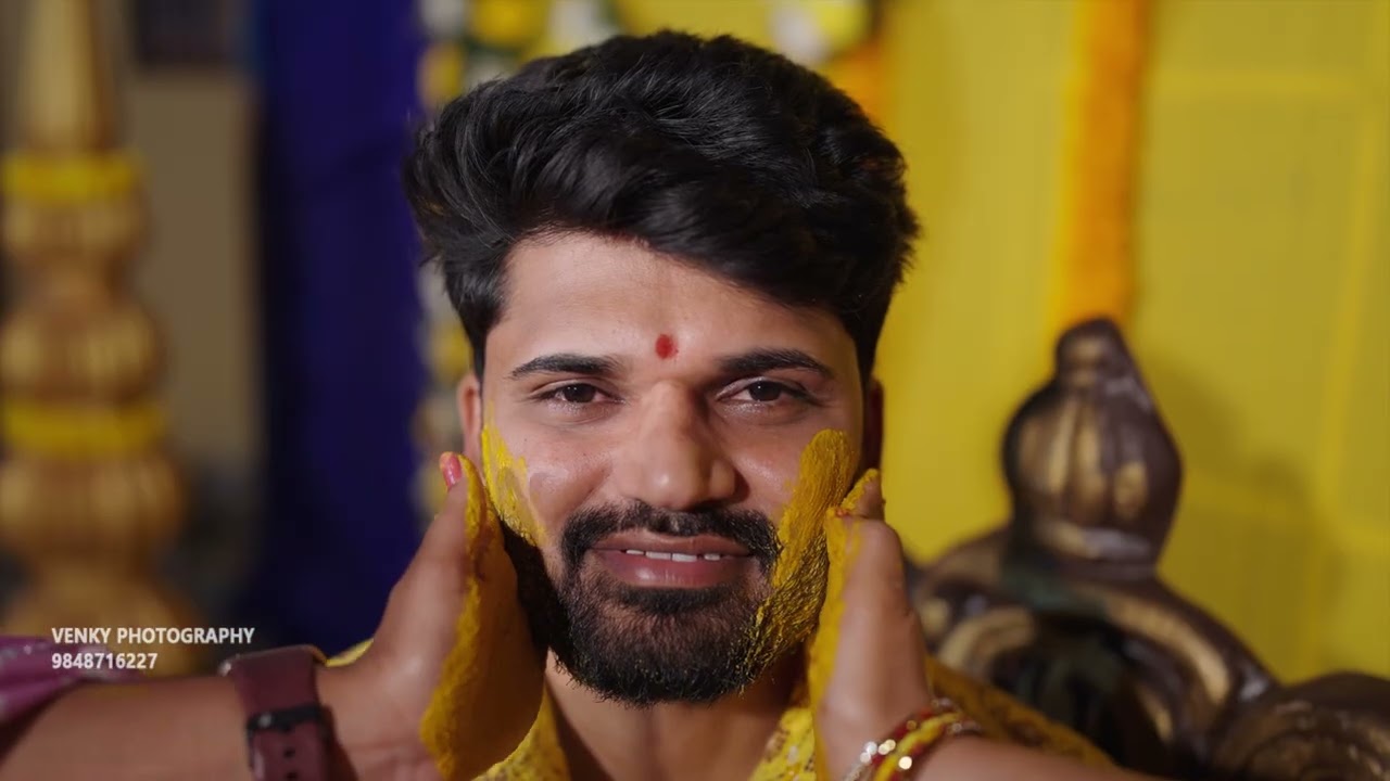 | Vishweshwar Reddy  | Haldi Ceremony Cinematic | #haldiceremony #groomentry #Venky Photography 