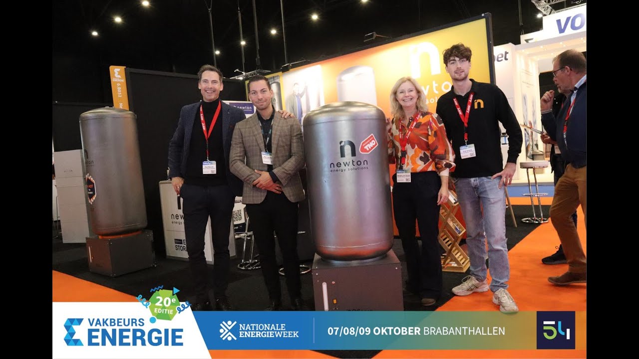 De NEStore warmtebatterij op de Vakbeurs Energie – Vlog van de Vloggende Accountmanager!