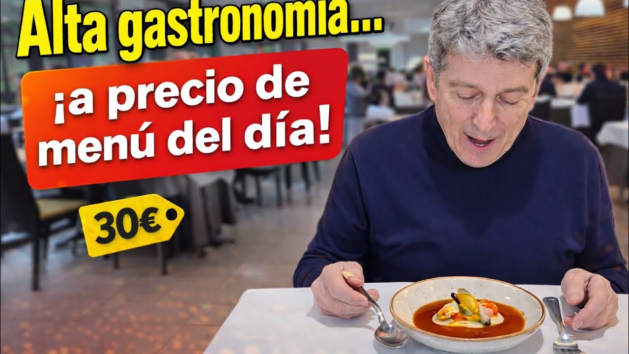 Alta gastronomía... ¡a precio de menú del día!