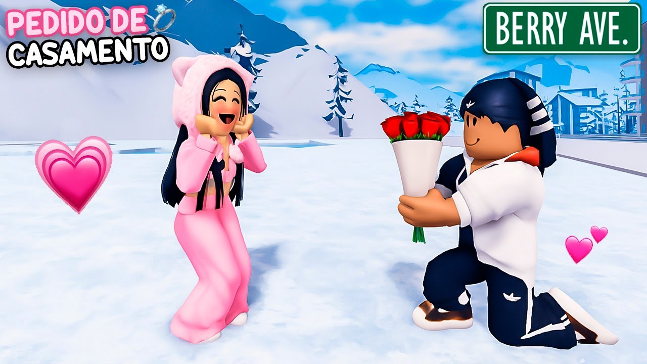 MEU NAMORADO ME PEDIU EM CASAMENTO na SUI&Ccedil;A em BERRY AVENUE!😍💍
