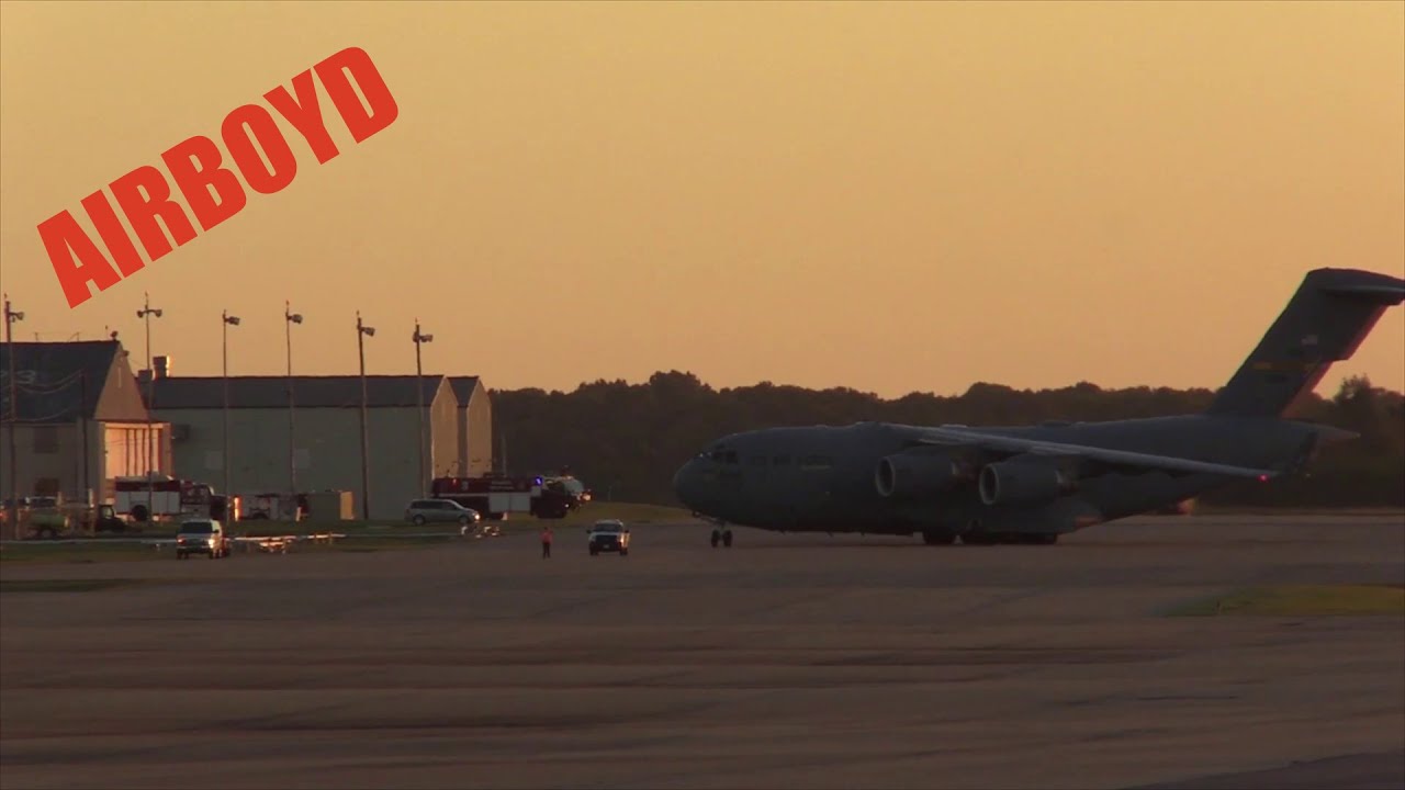 C-17 Globemaster Arrival Fort Campbell