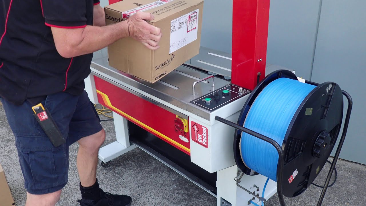 TransPack TP601 D   Automatic Strapping Machine