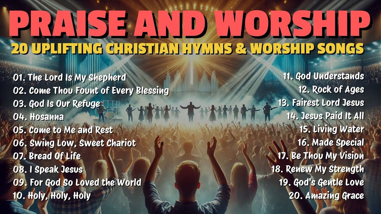Uplifting Christian Hymns & Worship Songs | Scripture-Based Music for Prayer & Reflection