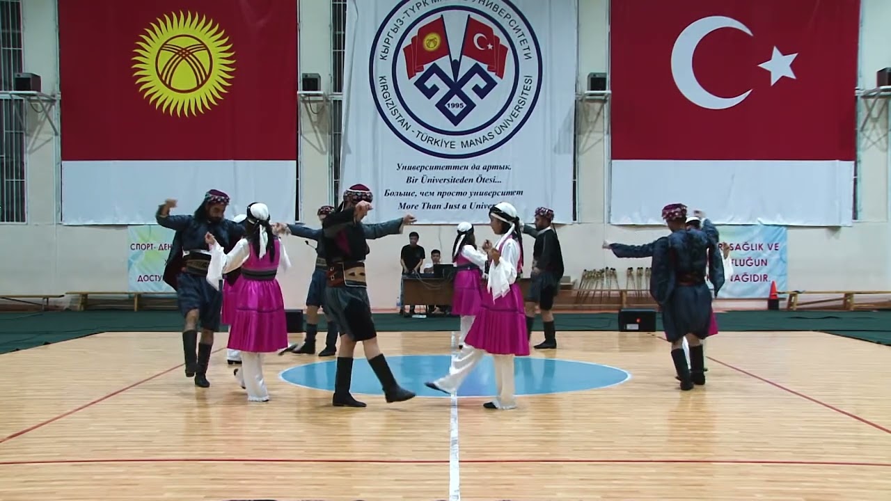 Kırgızistan-Türkiye Manas Üniversitesi Türk Dünyası Halk Oyunları Topluluğu 