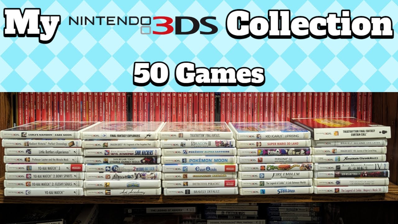 My Entire Nintendo 3DS Game Collection | 2024 Update
