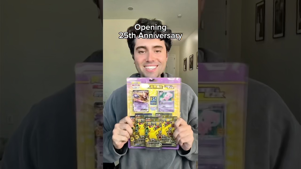 Opening Pok&eacute;mon 25th Anniversary Collection #pokemoncards