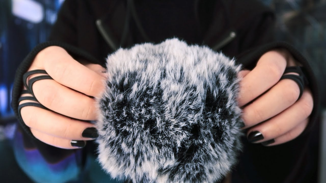 ASMR | Fluffy Mic | Slow & Repetitive | intense DEEP BRAIN MASSAGE (no talking)
