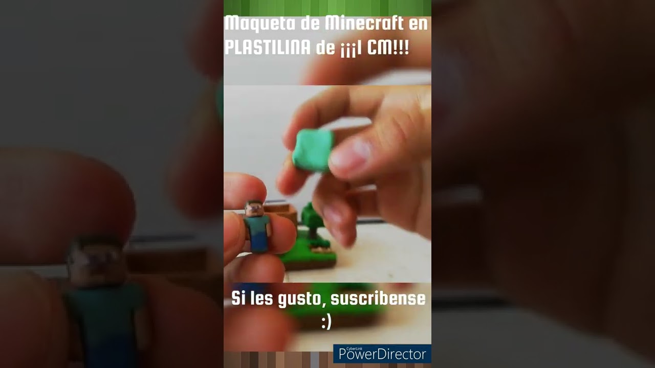 ESTAS FIGURAS DE MINECRAFT MIDEN 1 CM!!!