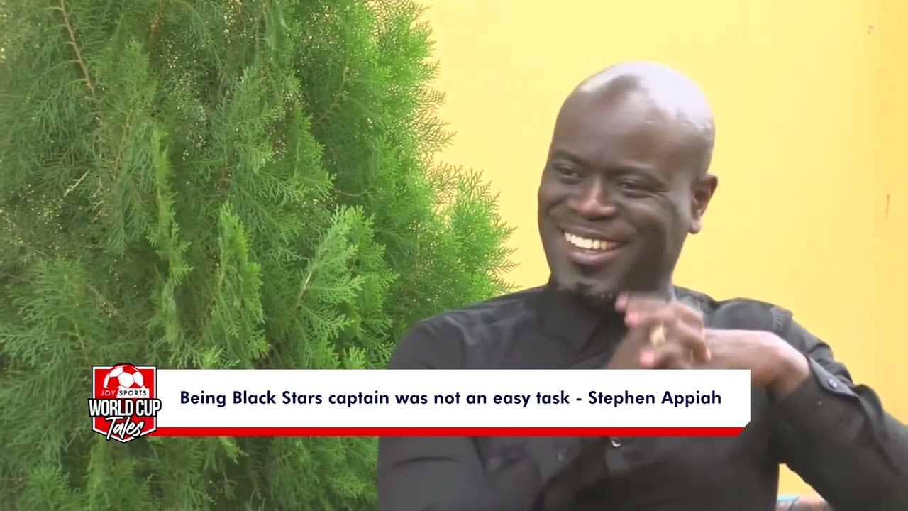 JoySports World Cup Tales - Nathaniel Attoh interviews former Ghana Captain Stephen Appiah