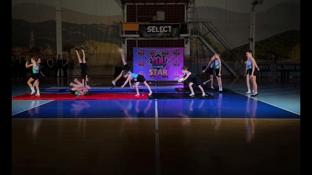 Circus Callisto — Акробатические пирамиды. Фестиваль YouDance 2025, Черногория 