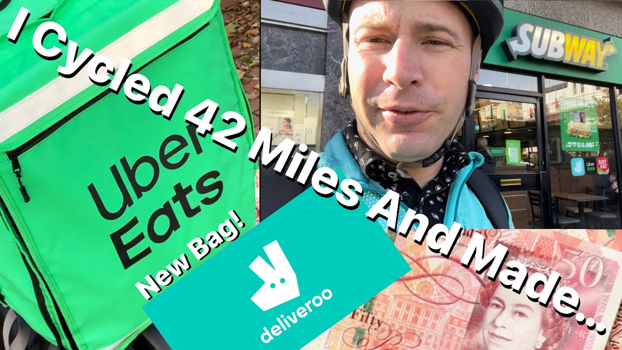 I Cycled 42 Miles On Uber Eats and Deliveroo and Made … Money! On My Raleigh Centros E-Bike