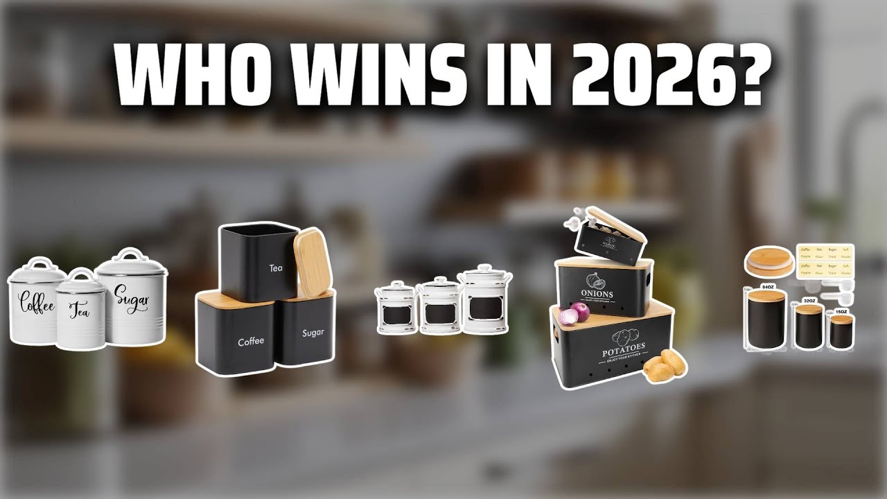 The Top 5 Best Kitchen Canisters in 2026 - Must Watch Before Buying!