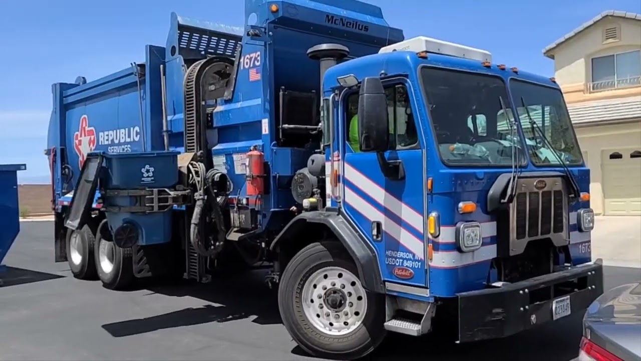 Republic Services of Las Vegas - Three Peterbilt Mcneilus ZR 1679, 1676, and 1673