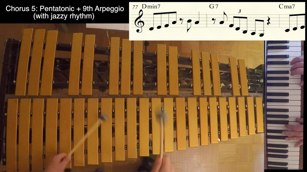 Jazz Vibraphone Etude: Lady Bird (Tadd Dameron)