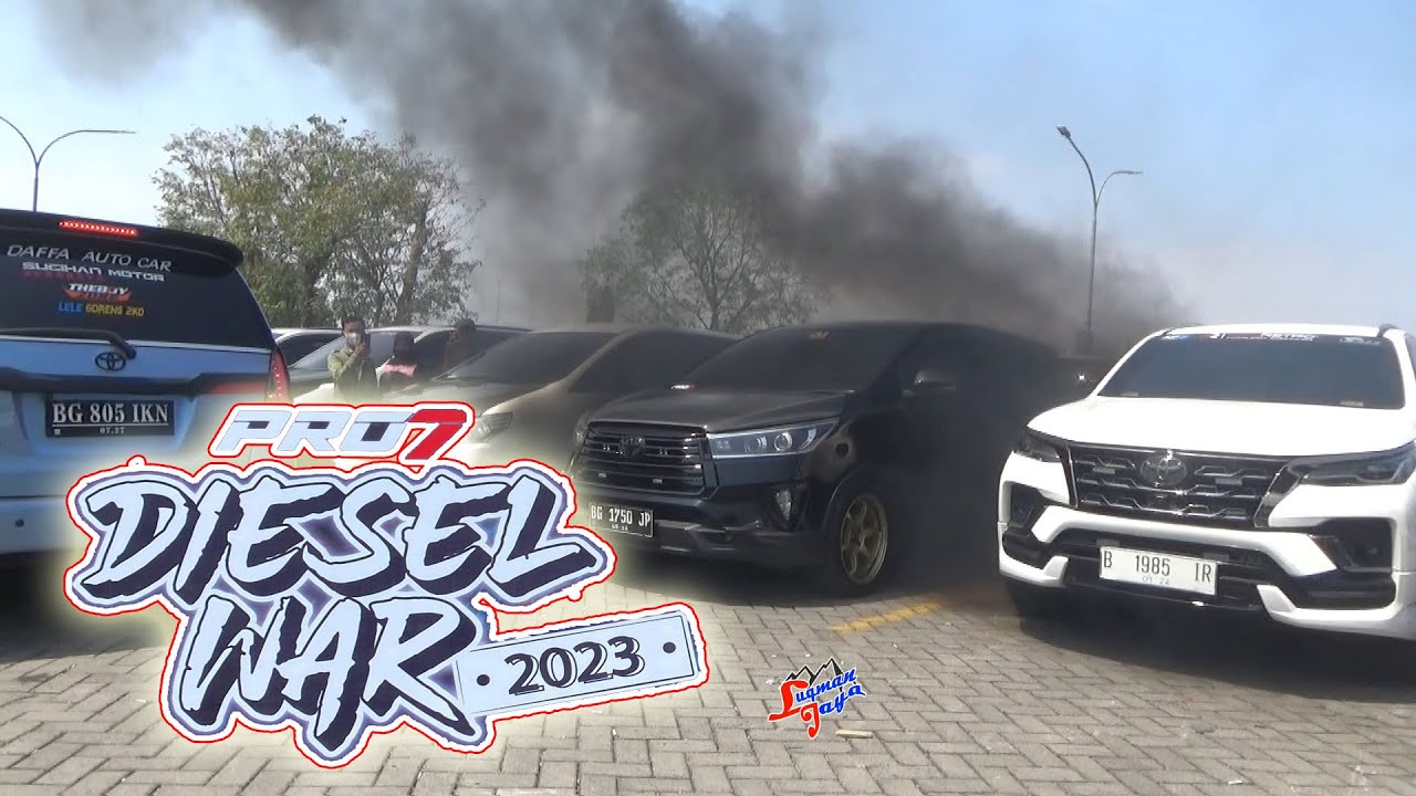 Pro7 Diesel War 2023 Hitamkan SOLO Cumi Darat Turbo Jangkrik 