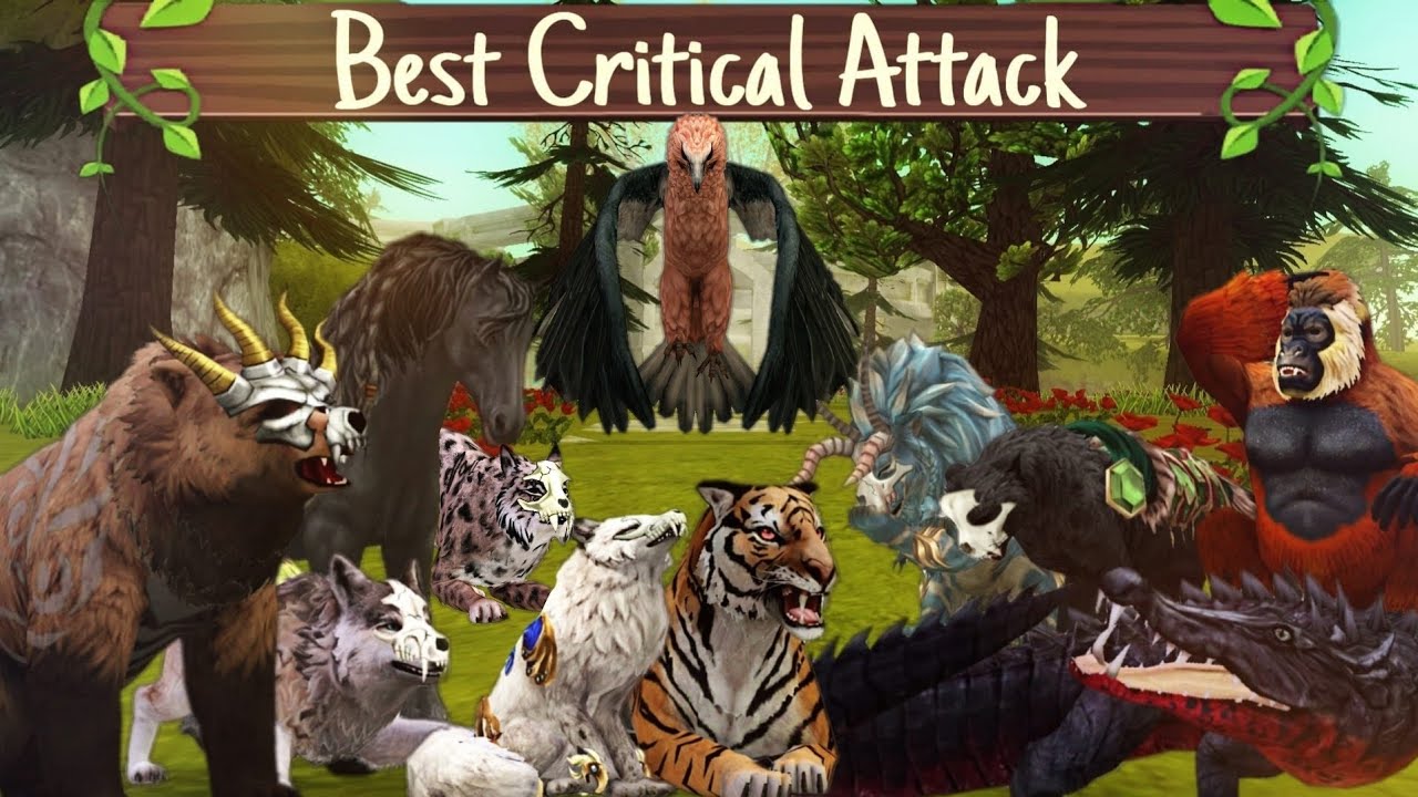 WildCraft - Which Animals Makes the Best Critical Attacks ? [Ranking]