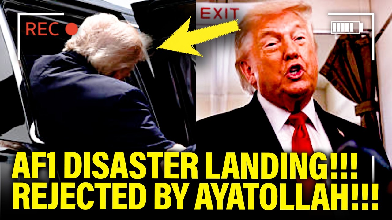 Trump has DISASTER LANDING as Ayatollah REJECTS MEETING!!