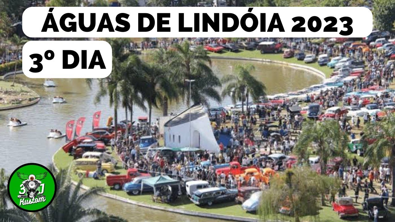 ENCONTRO DE CARROS ANTIGOS EM ÁGUAS DE LINDÓIA 2023 | 3º DIA