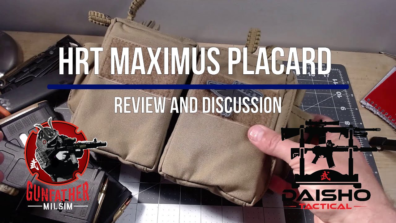HRT Maximus Placard &mdash; обзор и обсуждение