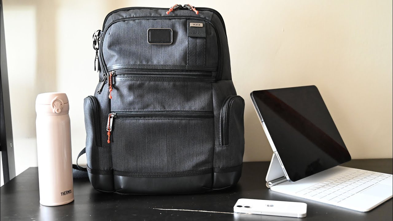 Tumi Parrish Backpack review: a well organized backpack for 12.9inch iPad Pro.