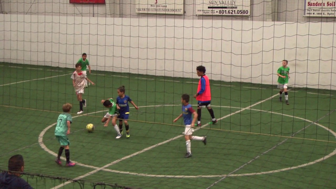 Aztlan vs Pinon-PRL Sunday League Youth Indoor Soccer