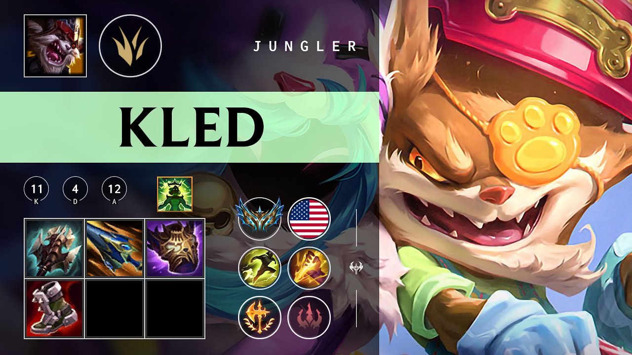 Kled Jungle vs Bel'Veth - NA Challenger Patch 26.01