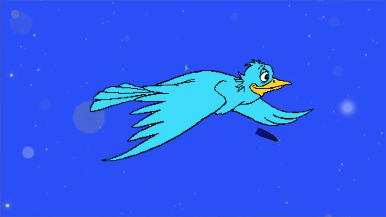 Blauer Vogel Dezember 2023